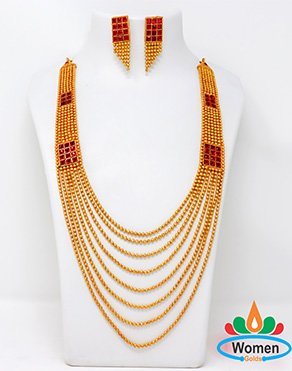 One Gram Gold Bridal Jewellery Sets With Price