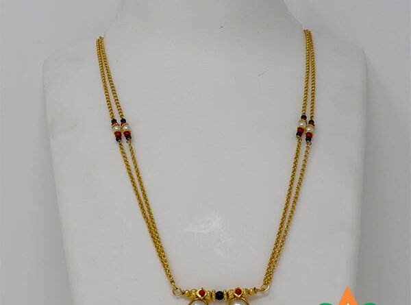 Buy One Gram Gold Mangalsutra Online