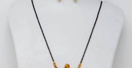 1 Gram Gold Plated Long Mangalsutra Online