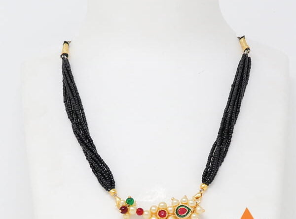 1 Gram Gold Short Mangalsutra Designs