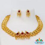 One Gram Gold Necklace Sets Online Shopping