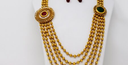 1 Gm Gold Jewellery Designer Party Wear Set