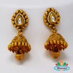 1 Gram Gold Jhumka Designs With Price
