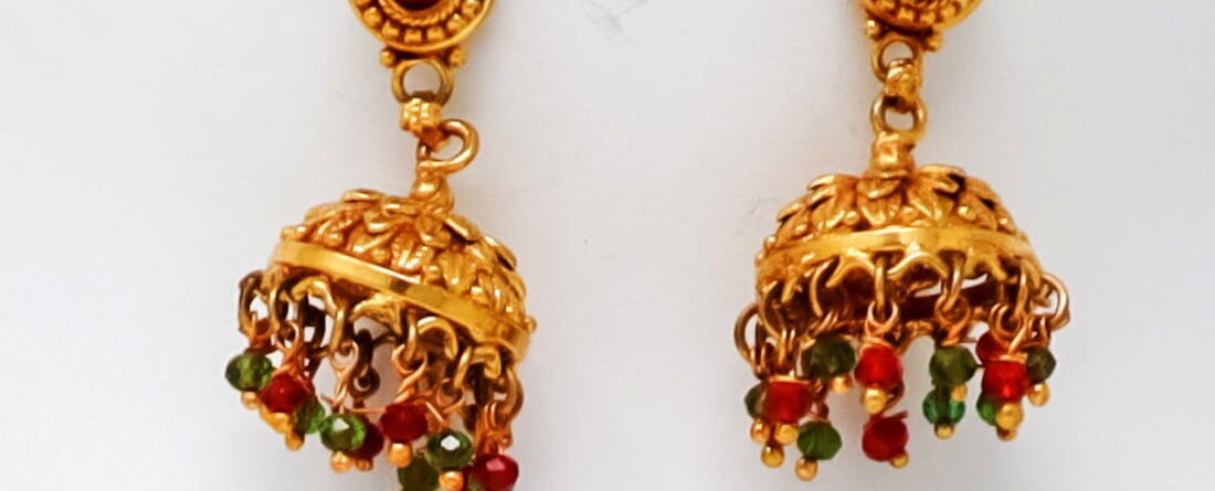 One Gram Gold Jhumkas Online Shopping