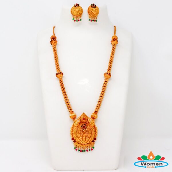 Gold Necklace Parakkat Jewellers Buy Online Women Rani Haar One