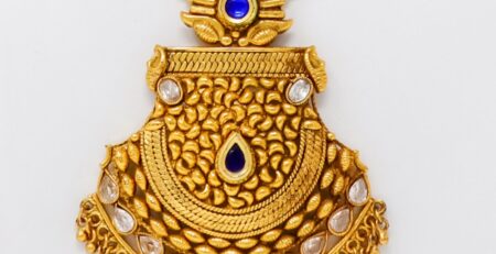 Light Weight 1 Gram Gold Pendant Designs