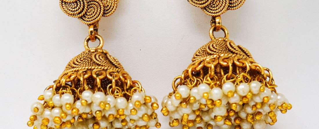 One Gram 1 Gram Gold Jhumkas With Price