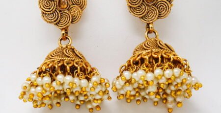 One Gram 1 Gram Gold Jhumkas With Price