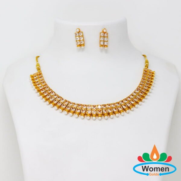 Antique 1 Gram Gold Choker Necklace With Price