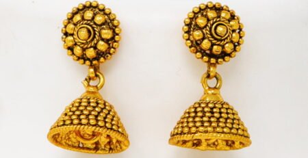 Gold Earrings Designs For Daily Use 1 Gram