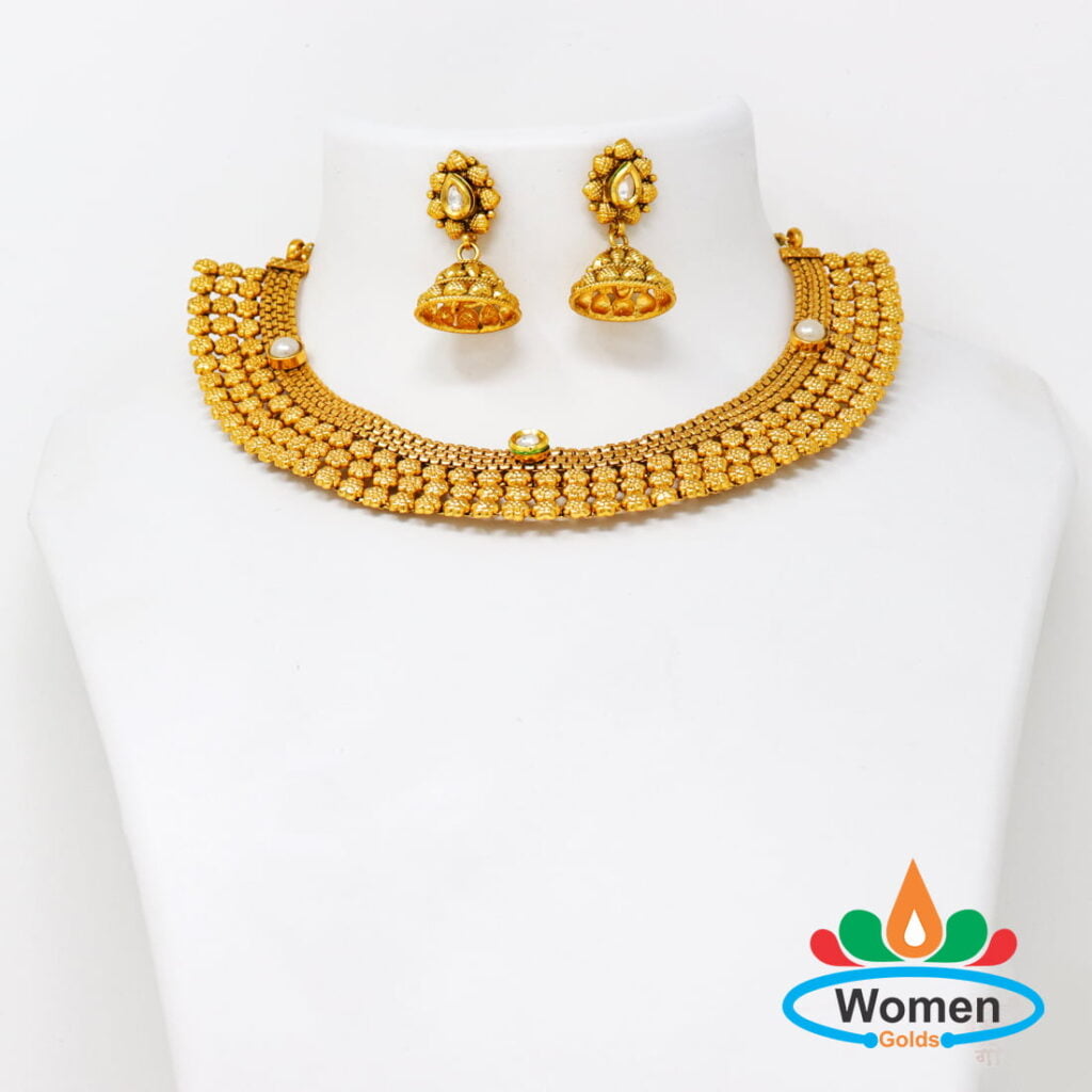 Bridal 1 Gram Gold Jewellery For Wedding | Bridal Necklace sets |