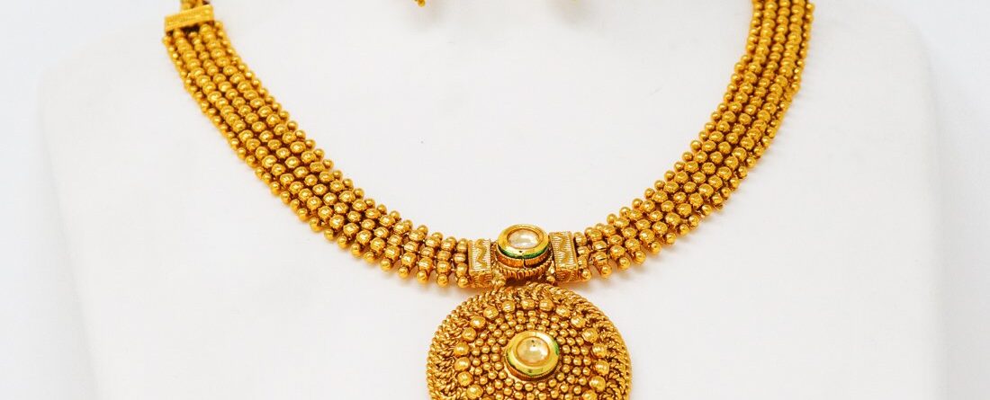 Guttapusalu Necklace One Gram Gold Online