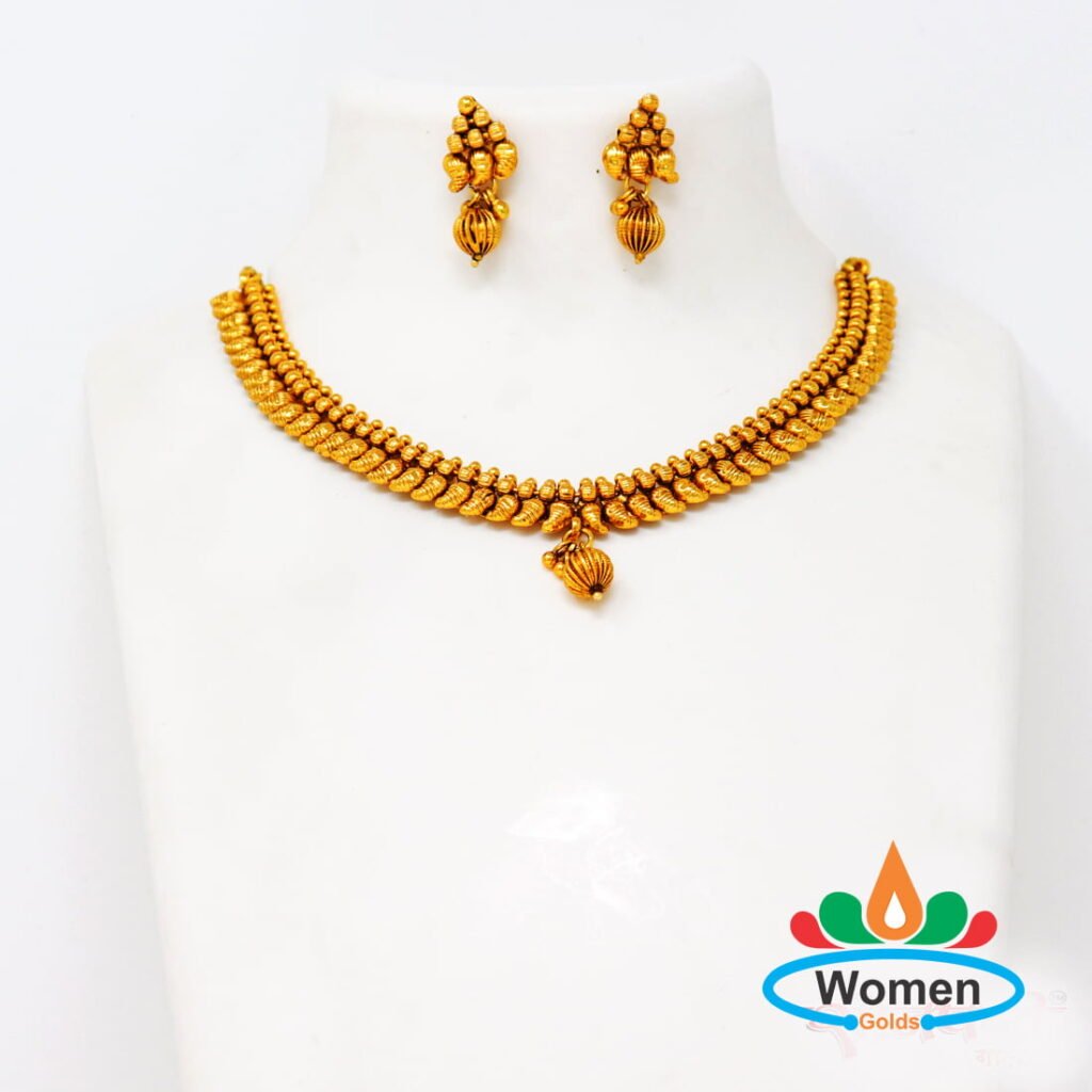 Latest 1 Gm Gold Necklace Designs With Price