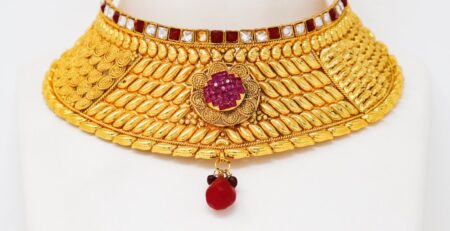 1 Gram Gold Bridal Jewellery Sets With Price