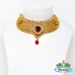 One Gram Gold Bridal Set With Price