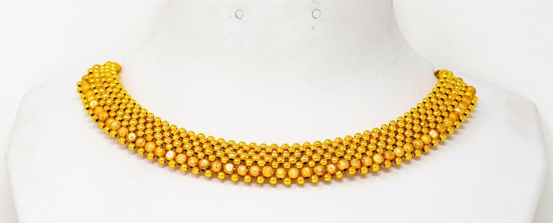 Gold Necklace Designs In 1 Grams With Price