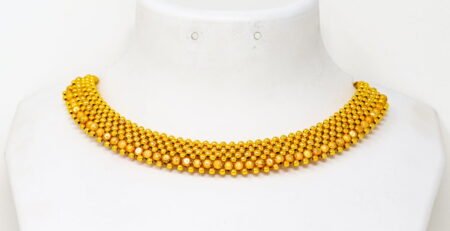 Gold Necklace Designs In 1 Grams With Price