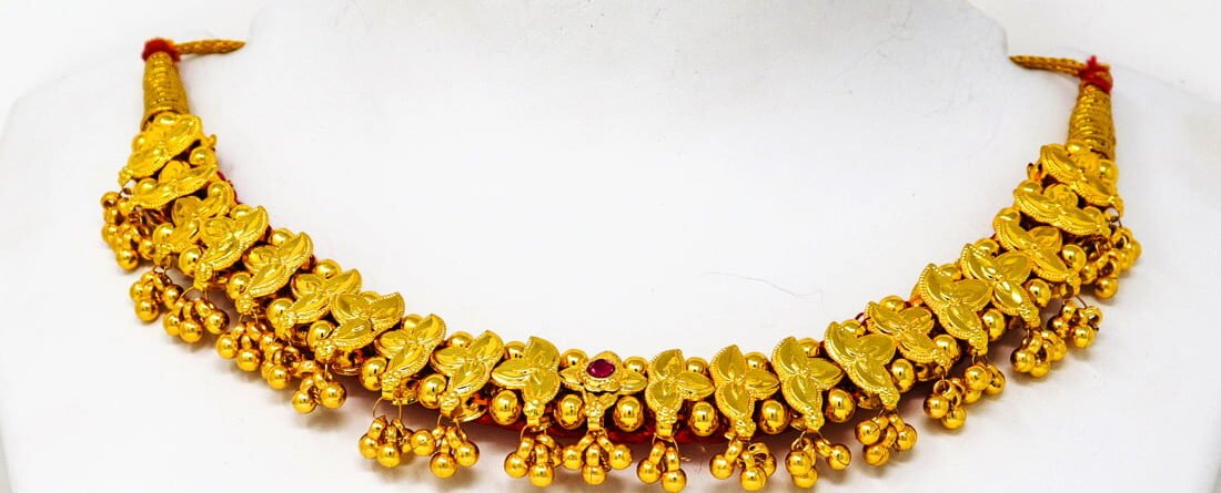 One Gram Gold Necklace Designs With Price