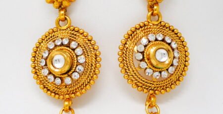 1 Gram Gold Earrings New Design With Price