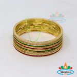 Women Stone Bangles 6 Piece