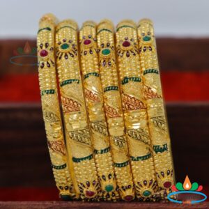 Women One Gram Bangles 6 piece