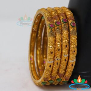 Women One Gram Bangles 4 Piece