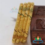 Diamond Bangles 4 Piece