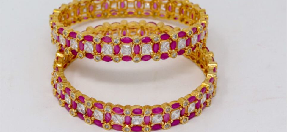 One Gram Gold Bangles For Daily Use