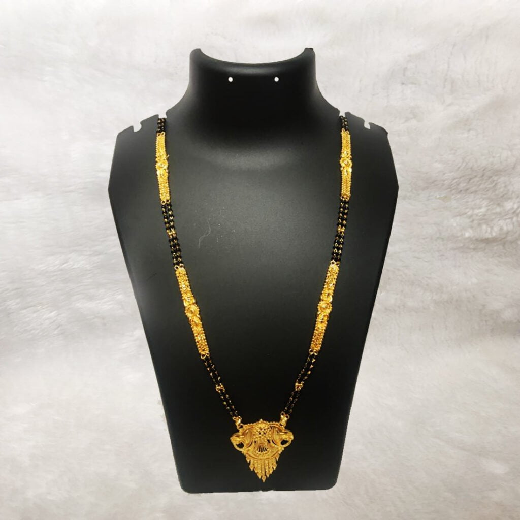 1 Gram Gold Plated Long Mangalsutra